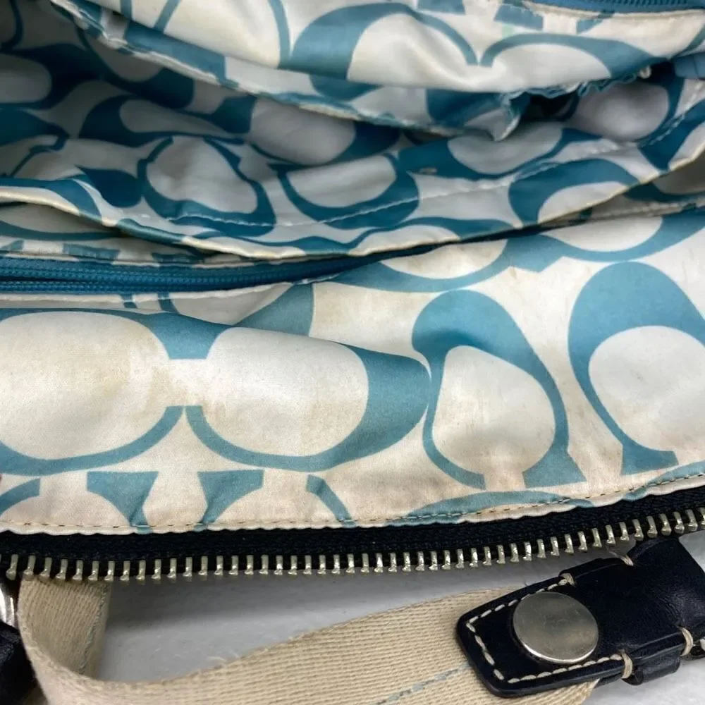 COACH Leatherware HAMPTON M0771-11748 Multipurpose Tote Baby Bag
